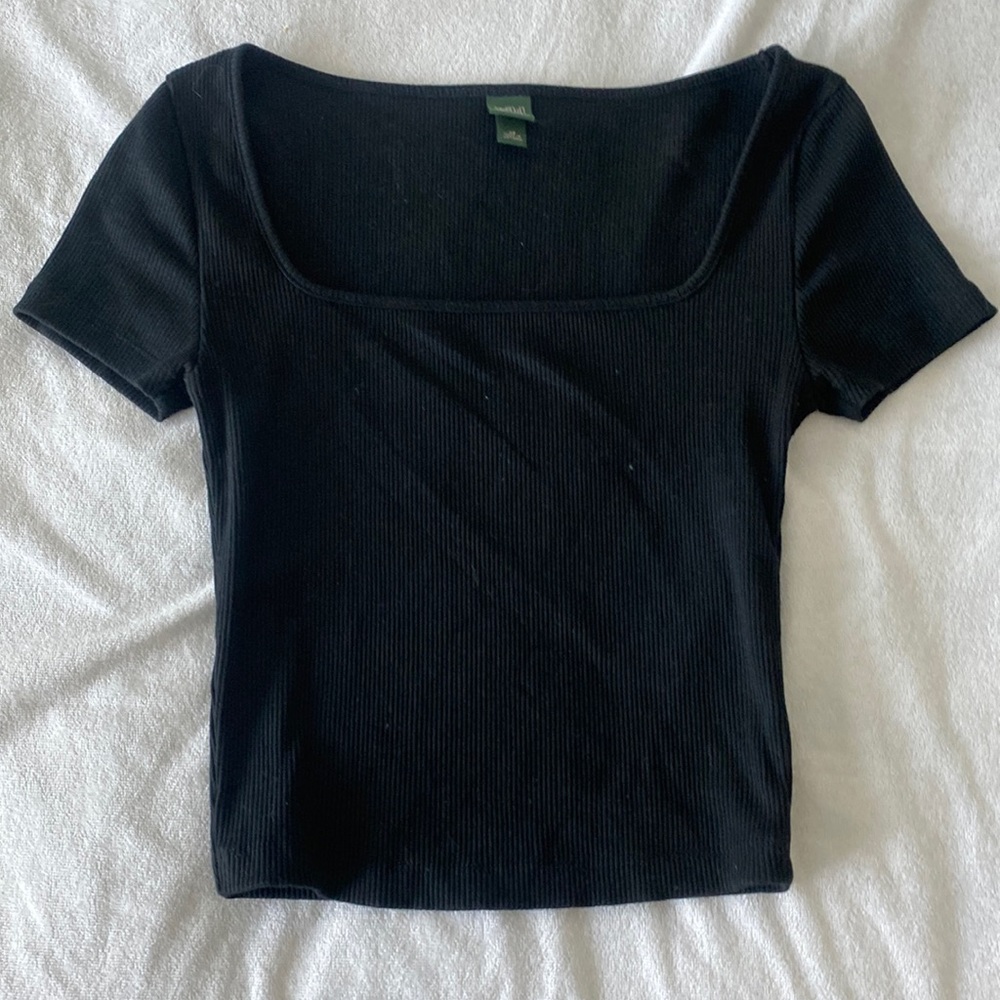Wild fable square neck tee